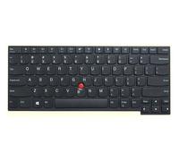 Lenovo Darfon - Ersatztastatur Notebook - mit Trackpoint - QWERTY - Dänisch - Schwarz - für ThinkPad T470p 20J6, 20J7 (01EP477) Marca Lenovo