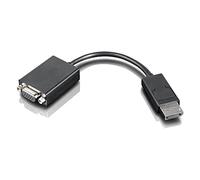 Lenovo DisplayPort - VGA - Adaptador para Cable (VGA, DisplayPort, Male Connector/Male Connector, 0,2 m)
