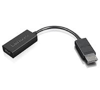 Lenovo 4X90R61023 adaptador de cable de vídeo 0,225 m DisplayPort HDMI tipo A (Estándar) Negro
