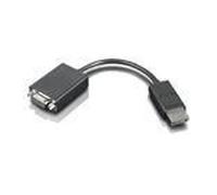 Lenovo DP to VGA Video dongle DisplayPort - VGA, 0.2 m, 03T6553 (DisplayPort - VGA, 0.2 m, VGA, DisplayPort, Male, Male, 1920 x 1200 WUXGA)
