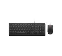 Lenovo Essential Wired Combo (ES 172) teclado Ratón incluido Universal USB Español Negro