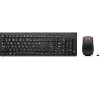 Lenovo Essential Wireless Combo Gen 2 - Conjunto de ratón y teclado - Inalámbrico - 2.4 GHz - QWERTY - Inglés americano - negro - caja marrón - CRU
