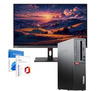 Lenovo Estación de oficina completa PC Desktop Intel Core i5-8400, 16 GB RAM, 512 GB SSD, 27" ThinkVision c27-40 FullHD, Win 11, OFFICE 2021 Professional, 36 meses garantía