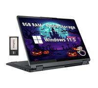 Lenovo Flex 5i - Laptop 2 en 1 con pantalla táctil FHD+ de 14 pulgadas, Intel i3-1215U, 8 GB LPDDR4, 544 GB de almacenamiento (SSD de 256 GB + 288 GB de estación de acoplamiento), teclado