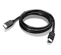 Lenovo for HDMI Cable 2.0m HDMI, 2 m, HDMI Type A, 03X6575 (2.0m HDMI, 2 m, HDMI Type A (Standard), HDMI Type A (Standard), 10.2 Gbit/s, Black)