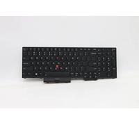 Lenovo FRU CS20 P Keyboard Num BL (Transimage) US English Euro, FRU5N20Z74847 ((Transimage) US English Euro 5N20Z74847, Keyboard, US English, Lenovo, ThinkPad P15 Gen 1 (20ST, 20SU))