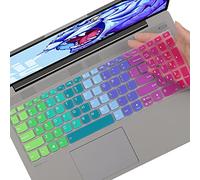 Lenovo - Funda de teclado para Yoga 7i, Flex 5, Yoga Slim 7, IdeaPad 3i, Slim 7, ThinkBook 15p, 15 G2 G3, arcoíris