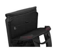 Lenovo Mochila Legion GB900 (Hasta 16", Diseñada para Gaming, Blindada, PU, Resistente al Agua, Esquinas Antigolpes EUDE-FOAM, Compartimento para Tablet, Capacidad 20 litros) Color Negro