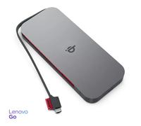 Lenovo go - banco de energía móvil inalámbrico (capacidad de 10.000