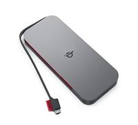 Lenovo Go - Banco de energía móvil inalámbrico (Capacidad de 10.000 mAh) 30 W de Salida máxima - Carga rápida Qi inalámbrica de hasta 15 W - Protección de sobrecarga integrada - Modelo PBLG1W - Gris