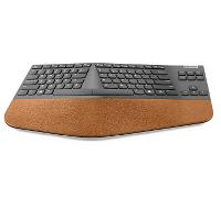 Teclado Lenovo Go Wireless Split Español Ergonómico Inalámbrico Gris Sin Numérico