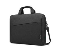 Lenovo GX41L83769 - Funda de transporte para portátil y tablet de 15.6 pulgadas, diseño elegante, tela duradera e impermeable, para negocios o escuela, GX41L83769 Casual Toploader - Eco Black