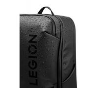Lenovo - Mochila Gaming Legion 17" GB800 (Resistente al Agua, Capacidad Hasta 21 litros, Apertura de 180°, Bolsillos Para Ordenador, Tablet, Botellas de Agua, Correas Ergonómicas) - Color Negro