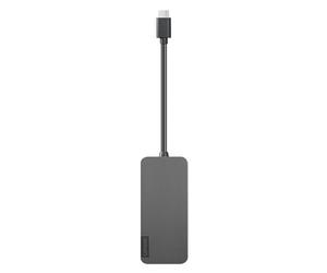 Lenovo GX90X21431 base para portátil y replicador de puertos USB 3.2 Gen 2 (3.1 Gen 2) Type-C Negro