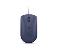 Lenovo 540 USB-C - Ratón de computadora con conexión por Cable para PC, portátil, computadora con Windows o Chrome OS, diseño ambidiestro, 4 Botones, tamaño Compacto, Color Azul Abismo