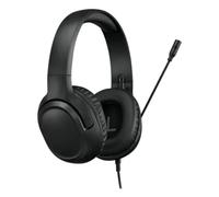 Lenovo H110 - Auriculares Gaming con Cable (Control Silencio/Reactivación Audio del Micrófono, Subir/Bajar Volumen - Micrófono Omnidireccional, Cable Trenzado de 1,8 m), Negro