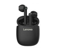 Lenovo HT30 - Auriculares Bluetooth 5 inalámbricos estéreo, Auriculares intraurales con Control táctil, micrófono Incorporado, Caja de Carga compacta - Negro