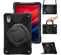 Lenovo Idea Tab K11 2ª Gen 11" TB-336FU TB-336ZU 2025 Funda, Carcasa Rugosa con Soporte de Rotación de 360° y Correa de Hombro, Funda Antichoque para Lenovo Idea Tab K11 2ª Gen 11" TB-336FU TB-336ZU