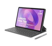 Lenovo Idea Tab - Tablet 11" 2.5K (MediaTek Dimensity 6300, 8 GB RAM, 256 GB UFS, 90 Hz, 4 Altavoces, Wi-Fi 5, Bluetooth 5.2, Android 15) Color Gris - Incluye Teclado Folio + Tab Pen