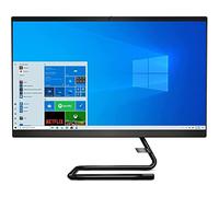 Lenovo IdeaCentre AIO 3i - Computadora todo en uno de 24 pulgadas, Intel Core i3-10100T, pantalla FHD, 8 GB de RAM, disco duro de 1 TB, SSD de 256 GB, unidad de DVD RW, Windows 10