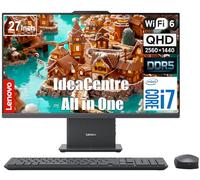 Lenovo IdeaCentre - Computadora de escritorio todo en uno de 27 pulgadas, pantalla táctil QHD (frecuencia de actualización de 110 Hz), Intel Core i7 13620H de 10 núcleos, RAM DDR5 de 64 GB, SSD PCIe
