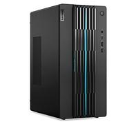 Lenovo Ideacentre Gaming 5 17ACN7 - Ordenador de sobremesa (AMD Ryzen 5 5600 G, 8 GB RAM, 512 GB SSD, NVIDIA GeForce RTX 3050-12 GB, Windows 11 Home), teclado AZERTY (francés) y ratón USB, color negro