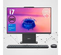 Lenovo IdeaCentre I Gen 9 68.6 cm QHD All-in-One, pantalla táctil de 100 Hz, i7-13620H, RAM DDR5 de 32 GB, SSD de 2 TB, KB y mouse inalámbricos, base de carga inalámbrica, RJ-45, Wi-Fi 6, Windows 11