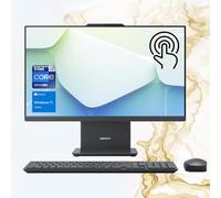 Lenovo IdeaCentre I Gen 9 All-in-One, pantalla táctil FHD de 68.6 cm 100Hz, Intel Core i7-13620H, 64GB DDR5 RAM, 2TB PCIe SSD, Wireless KB y mouse, HDMI, RJ-45, Wi-Fi 6, cámara web, Win 11 Home, gris