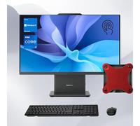 Lenovo IdeaCentre I Gen 9 - Escritorio todo en uno, pantalla táctil FHD de 27 pulgadas, 100 Hz, Intel Core i7-13620H, 32 GB DDR5 RAM, 1 TB SSD, cámara web, Wi-Fi 6, Windows 11 Home, gris + con paquete