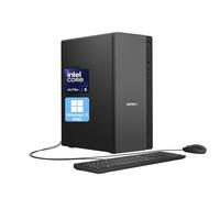 Lenovo IdeaCentre Tower - Ordenador de escritorio, procesador Intel Ultra 5 225 de 10 núcleos, DDR5 de 16 GB, SSD de 256 GB + disco duro de 1 TB, HDMI + VGA, Wi-Fi 6E, RJ-45, USB-C, teclado y mouse