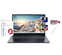 Lenovo Ideapad 1 Laptop con pantalla táctil FHD de 15.6 pulgadas, con Microsoft Office 2024, AMD Ryzen 5 7520U, 8 GB de RAM, 512 GB SSD, Windows 11 Pro, azul abismo, con lápiz capacitivo y bolsa