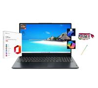 Lenovo Ideapad 1 Laptop con pantalla táctil FHD de 15.6 pulgadas, con Microsoft Office 2024, AMD Ryzen 5 7520U, 8 GB de RAM, 1 TB SSD, Windows 11 Pro, azul abismo, con lápiz capacitivo y bolsa