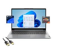 Lenovo Ideapad 1 Laptop for Businese & Student, 15.6" FHD Touchscreen Display, AMD Ryzen 7 5700U, 16GB RAM, 512GB PCIe SSD, WiFi 6, Webcam, Keypad, USB-C, PDG HDMI Cable, US Version KB, Win 11 Pro
