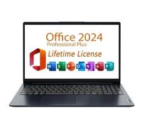 LENOVO IdeaPad 1 - Laptop Full HD de 15.6 pulgadas, AMD Ryzen 3 7320U (4 núcleos), 4 GB DDR5 RAM, 1 TB SSD, con Office 2024 gratis, AMD Radeon, WiFi 6, tipo C, Windows 11 Home, color azul abismo