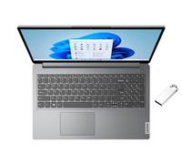 Lenovo Ideapad 1 Laptop HD de 15.6 pulgadas | Procesador AMD Athlon Silver 7120U | 4 GB RAM DDR5 | SSD de 128 GB | Gráficos AMD Radeon | Windows 11 Home | Gris | Paquete con unidad flash USB de 64 GB