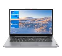Lenovo IdeaPad 1 Laptop, visualización HD de 14 pulgadas, Intel Celeron N4020, 4 GB de RAM, 64 GB eMMC, cámara web, lector de tarjetas SD, HDMI, tipo C, Wi-Fi 6, Windows 11 Home, gris