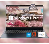 Lenovo IdeaPad 15.6 pulgadas HD antirreflejos con 1 año Microsoft 365, 20 GB de RAM, 1.1 TB SSD, Windows 11 Pro, procesador Intel, WiFi 6, HDMI, USB-C, lector de tarjetas SD, hasta 9.5 horas de