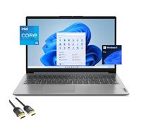 Lenovo IdeaPad 1i Laptop para Empresas y Estudiantes, Pantalla FHD de 15.6", Core i5-1235U, 8GB RAM, 256GB PCIe SSD, WiFi 6, Keypad, Long Battery Life, Teclado de US, PDG HDMI, Win 11 Pro