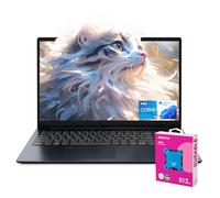 Lenovo IdeaPad 1i, pantalla táctil FHD de 15.6 pulgadas, procesador Intel Core i5-1235U, 16 GB de RAM, SSD de 256 GB, cámara web, HDMI, Wi-Fi 6, Windows 11 Home, azul + con paquete SSD externo ADATA