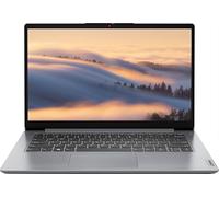 Lenovo Ideapad 1i Laptop delgada y ligera, pantalla HD de 14 pulgadas, Intel Celeron N4020 (hasta 2.80 GHz), 4 GB de RAM 64 GB eMMC, WiFi 6, cámara web, batería de 10 horas, Windows 11 S, gris nube