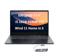 Lenovo IdeaPad 3 3i Laptop (pantalla táctil FHD de 15.6 pulgadas, Intel Core i5-1155G7, 16 GB de RAM, SSD de 1 TB) bisel estrecho, cámara web, batería de larga duración de 12 horas, Wi-Fi 6, IST SD,