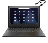 Lenovo IdeaPad 3 Chromebook 11.6 pulgadas, Intel Celeron N4020, 4 GB LPDDR4 RAM, 64 GB eMMC, 802.11AC WiFi, Bluetooth 4.2, tipo C, negro, Chrome OS, BROAG cable de extensión USB de 3 pies
