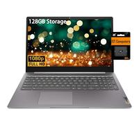 Lenovo Ideapad 3 Chromebook 15 (39.6 cm FHD Anti-Alare, 4GB RAM, 128GB de almacenamiento (64GB eMMC + 64GB IST SD Card), Intel Celeron), portátil para el hogar y estudiantes, batería de larga duración