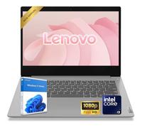 Lenovo IdeaPad 3 - Ordenador portátil FHD de 14" (Intel Core i3, Windows 11, 8 GB de RAM DDR4, SSD PCIe de 256 GB, lector de tarjetas HDMI y SD, webcam con obturador de privacidad, perfecto