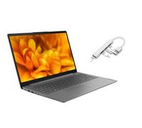 Lenovo Ideapad 3i 15.6 FHD Laptop con pantalla táctil | Procesador Intel Core i3-1115G4 | Gráficos Intel UHD | 12 GB de RAM | SSD de 512 GB | Windows 11 Home | Paquete con concentrador USB 3.0, gris