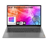Lenovo IdeaPad 3i 15.6 pulgadas con visualización táctil FHD, computadora portátil, Intel Core i3-1115G4 (Beat i5-10210U), 16GB DDR4 RAM, 256GB PCIe SSD, WiFi 6, Bluetooth 5.1, gris ártico, Windows 11