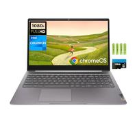 Lenovo IdeaPad 3i 15.6 pulgadas FHD Chromebook, procesador Intel Celeron N4500, 4 GB de RAM, 192 GB de almacenamiento (eMMC de 64 GB + memoria flash de 128 GB), cámara web, Wi-Fi 6, Bluetooth, lector