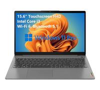 Lenovo IdeaPad 3i 15.6 Pulgadas visualización táctil FHD Business Laptop Computer, Intel Core i3-1115G4 (Beat i5-10210U), 8GB DDR4 RAM, 512GB PCIe SSD, WiFi 6, Bluetooth 5.1, Arctic Grey, Windows 11