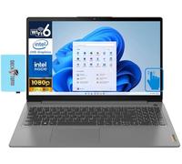 Lenovo Ideapad 3i 82H803SDUS Arctic Gray Laptop/i3-1115G4/16GB/256GB M.2 PCIe SSD/39.6 cm TN Touch Full HD (1920x1080)/Intel UHD/Windows 11 Home S-Mode con Dockztorm Hub