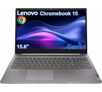 Lenovo IdeaPad 3i Chromebook 15 - Ordenador portátil de 15,6 pulgadas FHD | 64 GB eMMC + tarjeta SD de 128 GB, hub USB-C, cámara web, teclado numérico, batería de 10 horas de duración para el hogar